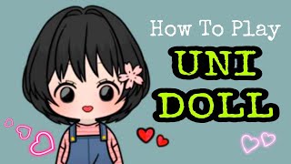 How to Play Unidoll Game App 💖 Unnie Doll 💖 screenshot 5