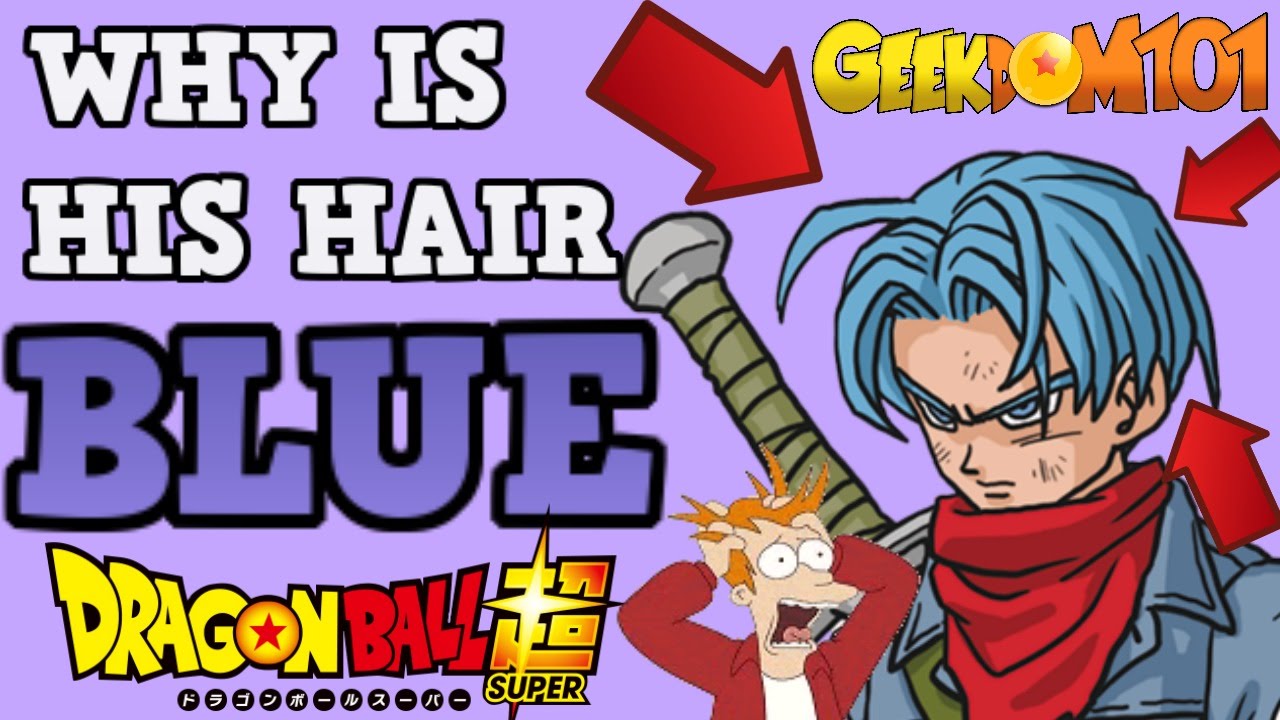 Trunks Hair Color: Purple or Blue in Different Media - wide 7