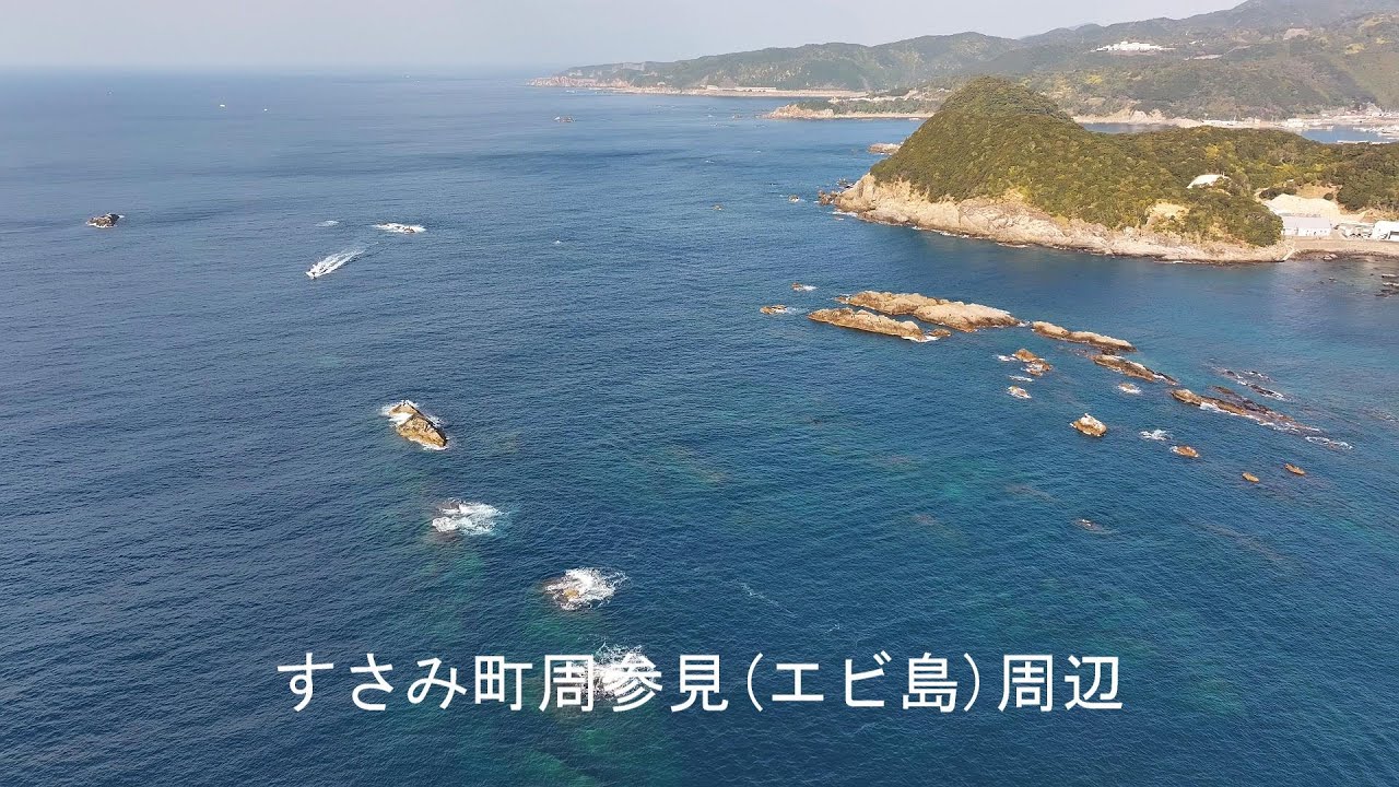 すさみエビ島周辺