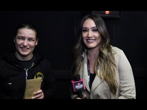 KATIE TAYLOR BELIEVES SHE CAN BE THE RONDA ROUSEY OF BOXING; TALKS SHOWBOATING VS. CINDY SERRANO