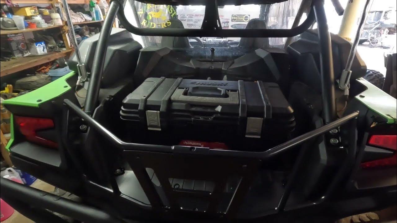 A&UTV PRO KRX1000 bed tailgate product review YouTube