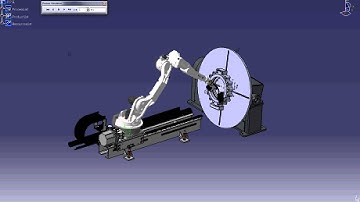 Delmia V5 Robotic welding