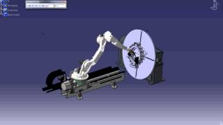 Delmia V5 Robotic welding