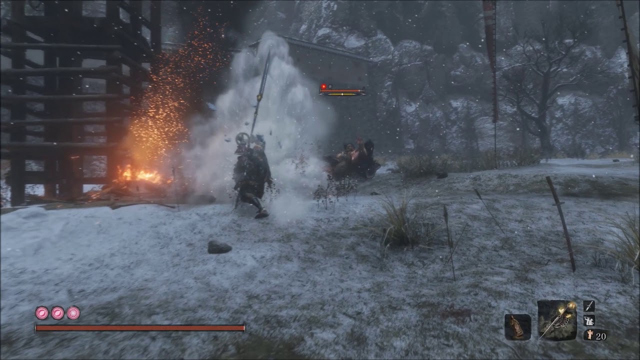 Ashina Seven Spear VS Drunkard Samurai