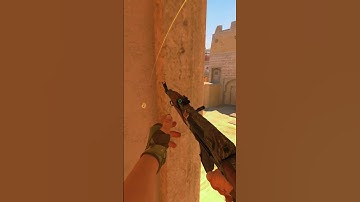 PALACE ENTRY SMOKE ON MIRAGE #shorts #cs2