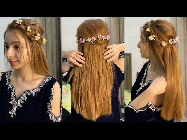 Beautiful bridal hairstyles for a bridal shower, wedding & birthday  #bridalhairstyle #Bride #wedding - YouTube