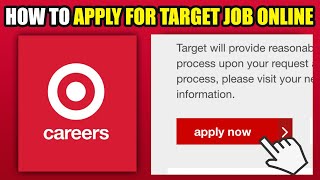 How To Apply For Target Job Online (2025) Profile
