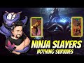 6 Slayer 4 Ninja - Let No One Survive! | TFT Fates | Teamfight Tactics