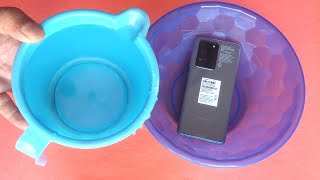 Samsung Galaxy S20 Ultra  Water Test (Fix Moisture Detected in USB Port)