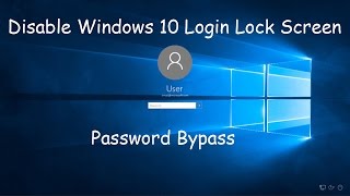 How to disable or skip the windows 10 login screen and log into your
user account automatically without entering username password. 1. open
run dialo...