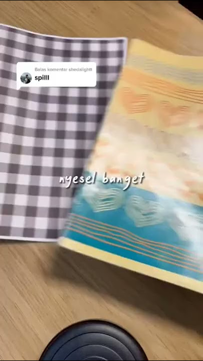 buku sekolah jadi aesthetic 🥰 #sampulbuku #sampulaesthetic #viral