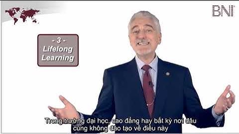 Tổng quan Giá trị cốt lõi của BNI