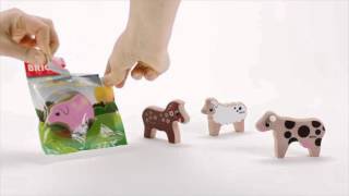 BRIO My Home Town - 30433 Farm Animal Pack