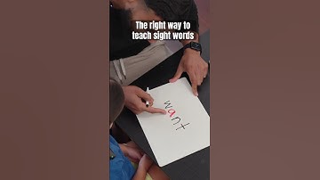Teach sight words the right way! #shorts