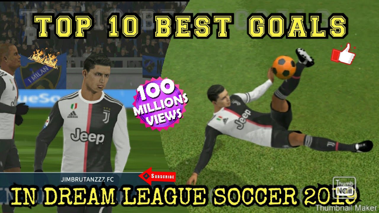 TOP 10 BEST GOALS IN DREAM LEAGUE SOCCER 2019, Amazing Goalzzz YouTube