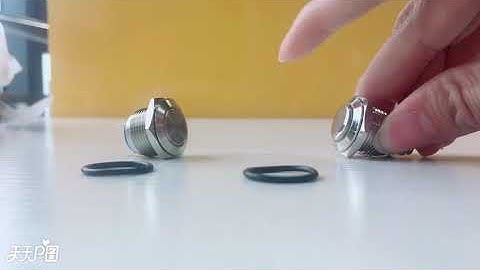 16mm Stainless Steel Momentary Push Button Switch