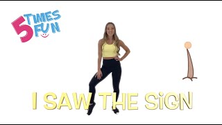 Fun Easy Dance Class Choreography to I Saw The Sign