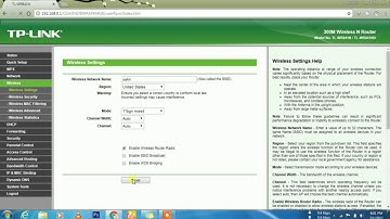 How to hide your wifi signal in tp-link router
