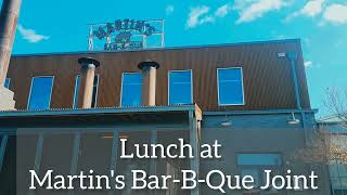 Food Review Lunch At Martins Bar - B - Que In Spring Hill, Tennessee Great Barbecue Sauce Bbq Meal