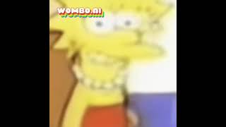 Lisa Simpson Wombo.ai