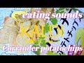 【咀嚼音】カルディオリジナル　パクチーポテトチップス を食べる音【Eating Sounds/ASMR】Coriander potatochips（No Talking)