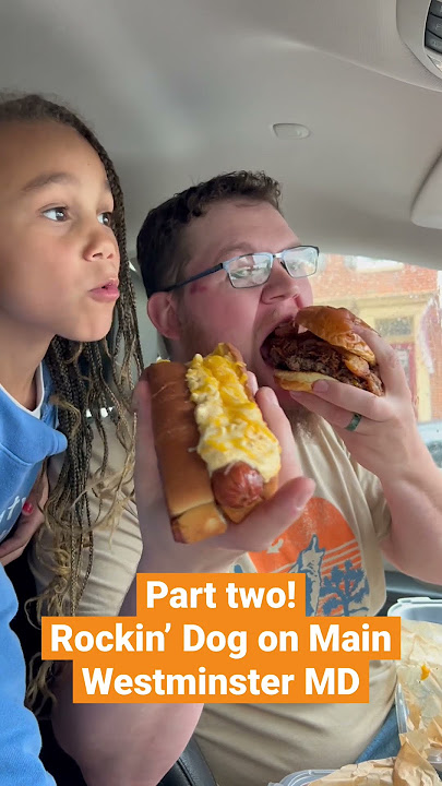 Part two of Rockin’ Dog on Main Westminster MD #westminstermd #westminster #maryland #tastetest
