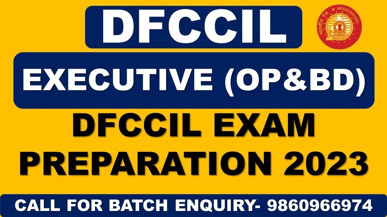 Dfccil Syllabus 2021 Dfccil Syllabus Operations Bd