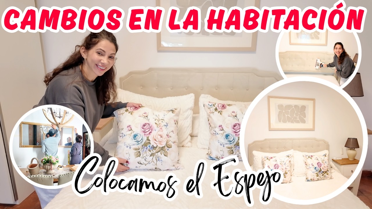 DECORACIÓN Y LIMPIEZA del DORMITORIO 💫+ NUEVOS CAMBIOS en el PALACETE 🏗️