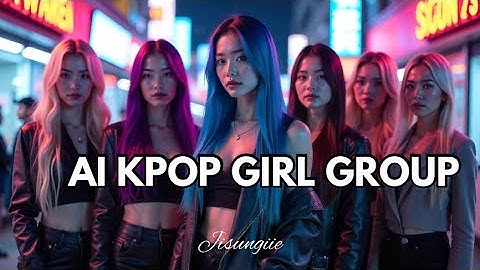 I use AI to create my own kpop girl group