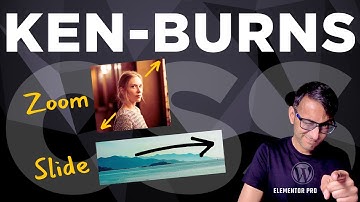 Add Ken Burns Zoom and Slide Effects to Elementor Containers