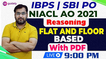 Flat and Floor Based Reasoning || IBPS PO || SBI PO || NIACL A0 PRE 20201 BY ROHIT SIR
