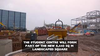 First steel erected on UCLan's new Student Centre