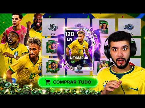 I SPENT 30K FC POINTS ON THE NATIONAL TEAM PACK NEYMAR IN FC MOBILE! 😭🇧🇷