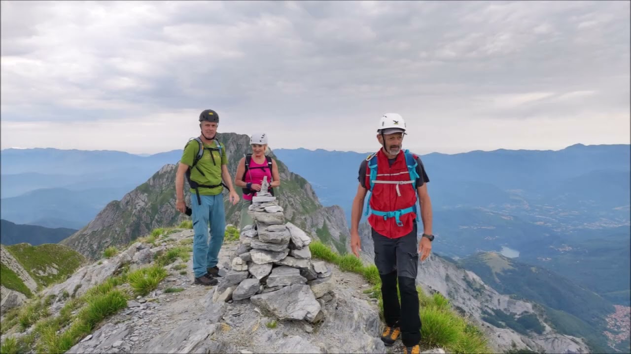 Alpi Apuane: M. Cavallo (traversata da N a S)  19.7.2025