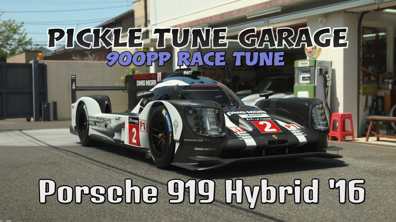 GT7 Build & Tune Garage | Porsche 919 Hybrid '16 | 900PP Build & Tune (Update 1.63)
