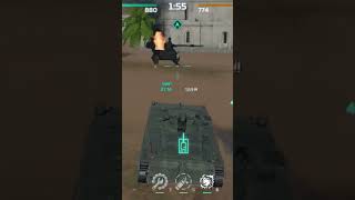 tenk baja kebingungan cari musuh #remix #automobile #military #gaming