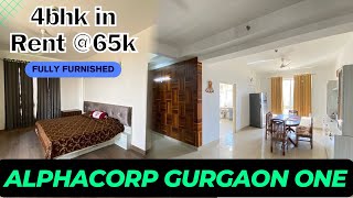 Alphacorp Gurgaon One on Rent Fully furnished 4BHKSize.3434 Sq Ft Apartment | Sector-84, Gurgaon