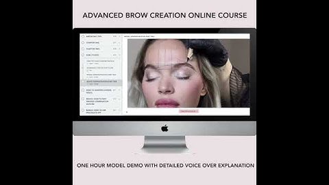 Advanced Brow Creation Online Course