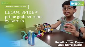 LEGO® SPIKE™ Prime hand robot by Aarush