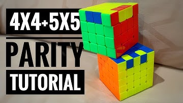 4X4 and 5X5 Parity Tutorial (Made Easy in 3 mins)
