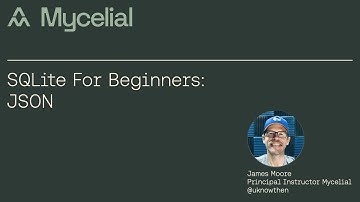 SQLite for beginners: JSON