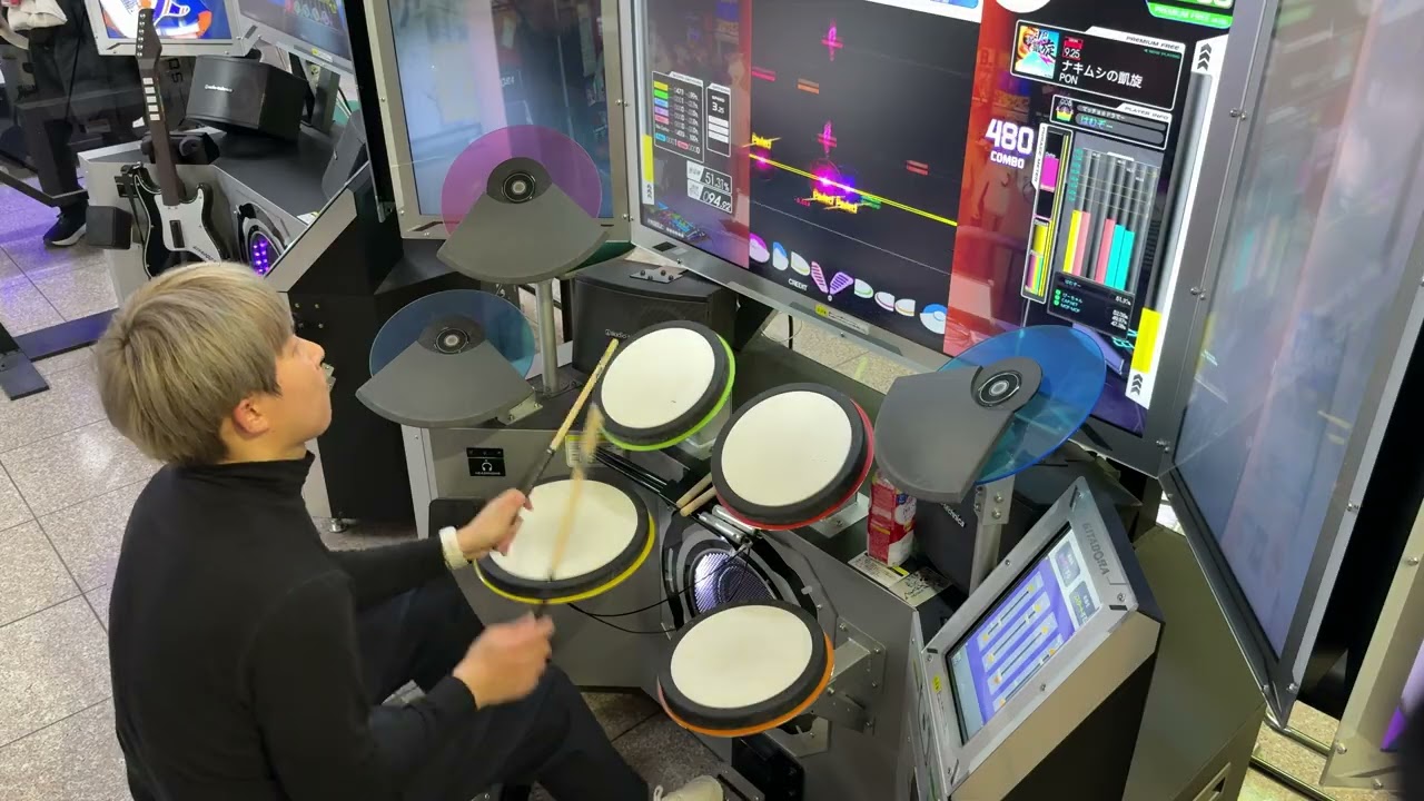 【GITADORA GW DELTA】 ナキムシの凱旋  EXTREME Drum 