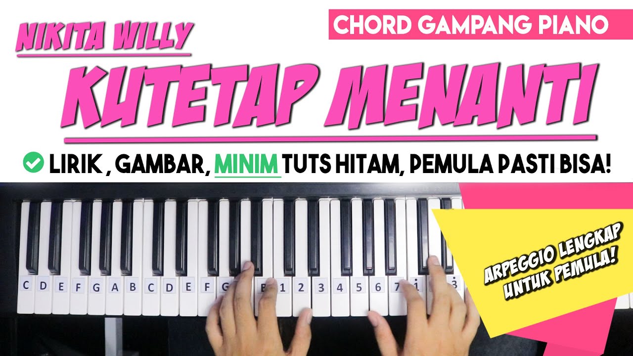 Menantimu chord tetap Malay Gitar