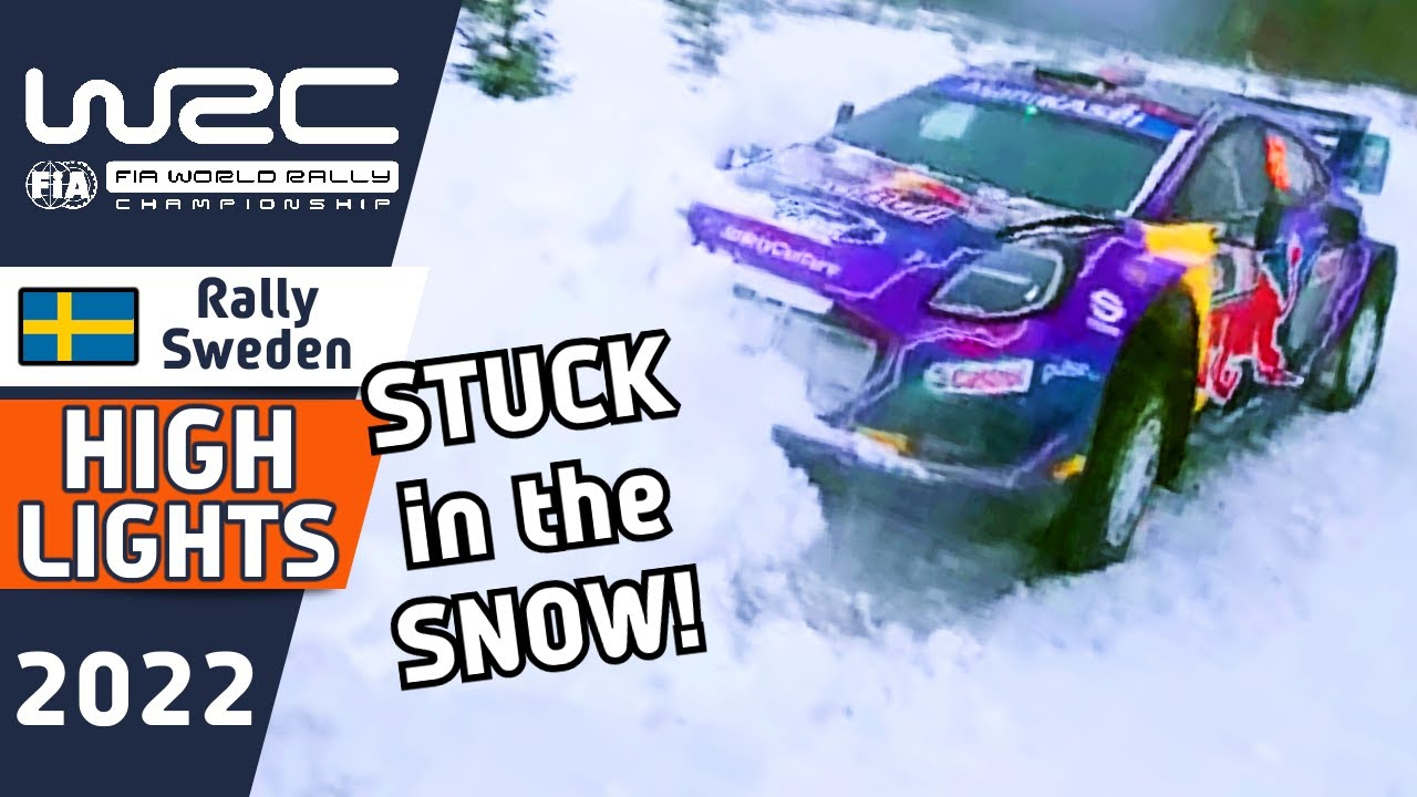 WRC Rally Shakedown Highlights : Rally Sweden 2022