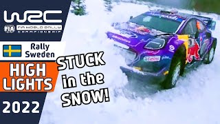 WRC Rally Shakedown Highlights : Rally Sweden 2022