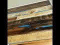 Morning Wood Industrial Designs Bora Bora Blue Entry Table and bed video
