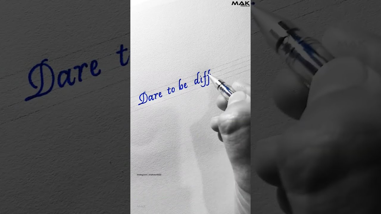 Motivational Quotes Writing In Beautiful English Handwriting Shorts Motivation