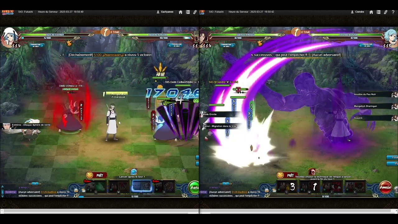 [Naruto Online FR] Lice (Sage World Battlefield) 