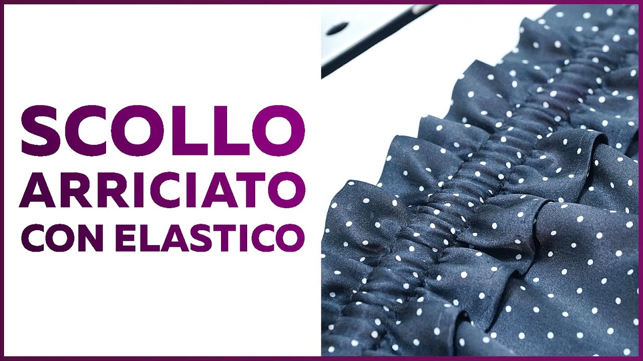 Momenti lavorativi. Come fare scollatura ampia arricciata. Tutorial tecnologia/tecnica del cucito