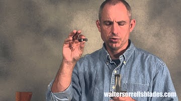 Tools of Japanese Sword Making, Part 5 - Fuchi Stake Tool